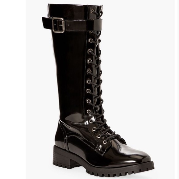 Dandrige Lace Up Combat Boot - Picture 4 of 8